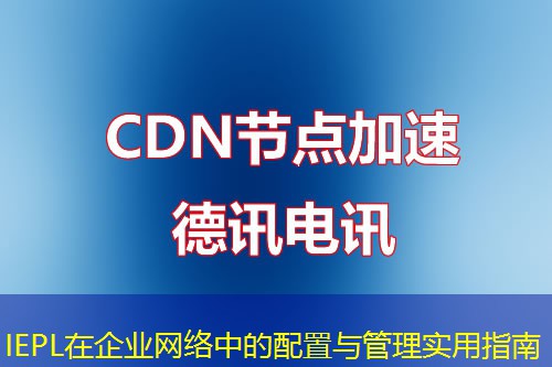 IEPL在企業(yè)網(wǎng)絡(luò)中的配置與管理實(shí)用指南