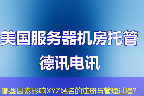 哪些因素影響XYZ域名的注冊與管理過程？