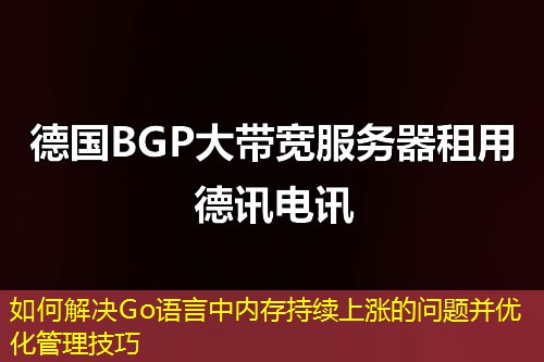 如何解決Go語(yǔ)言中內(nèi)存持續(xù)上漲的問(wèn)題并優(yōu)化管理技巧
