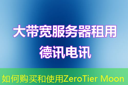 如何購(gòu)買(mǎi)和使用ZeroTier Moon