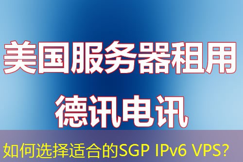 如何選擇適合的SGP IPv6 VPS？