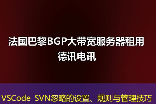VSCode SVN忽略的設(shè)置、規(guī)則與管理技巧