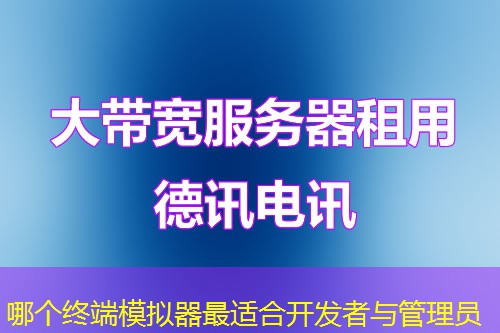 哪個終端模擬器最適合開發(fā)者與管理員
