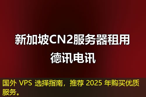國外 VPS 選擇指南，推薦 2025 年購買優(yōu)質(zhì)服務(wù)。